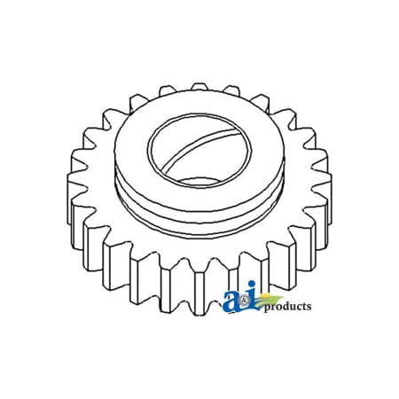 A & I Products Gear, Reverse w/ Bushing 3.7" x4" x2.2" A-70261963
